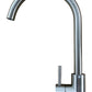 Modern Kitchen Tap Stainless Steel Curve Mixer Water Faucet with Hoses