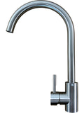 Modern Kitchen Tap Stainless Steel Curve Mixer Water Faucet with Hoses