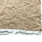 River Island Casual Shirt Size L Men's Short Sleeve Beige Cotton Blend