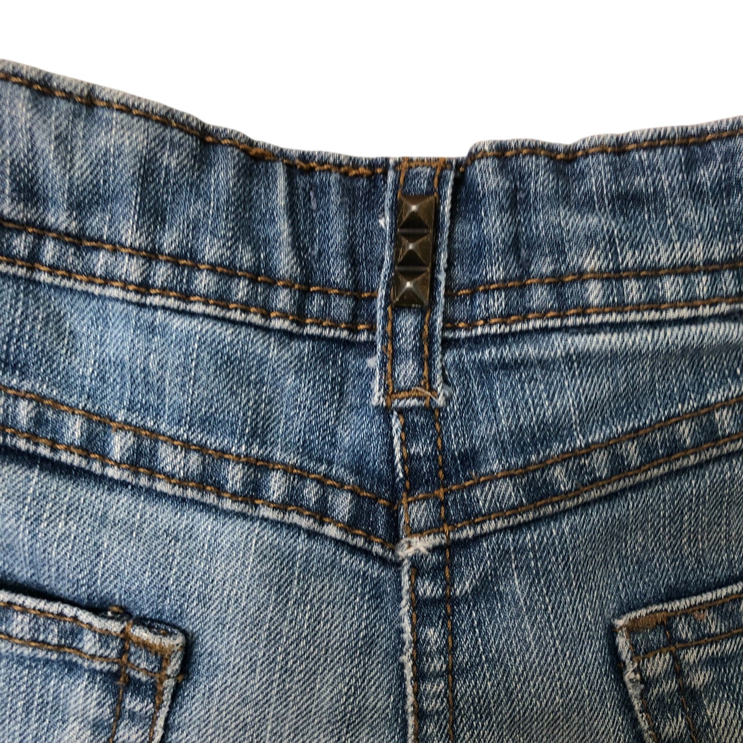 Indigo Denim Shorts 7-8 Years Girls Fashion Casual Summer Blue