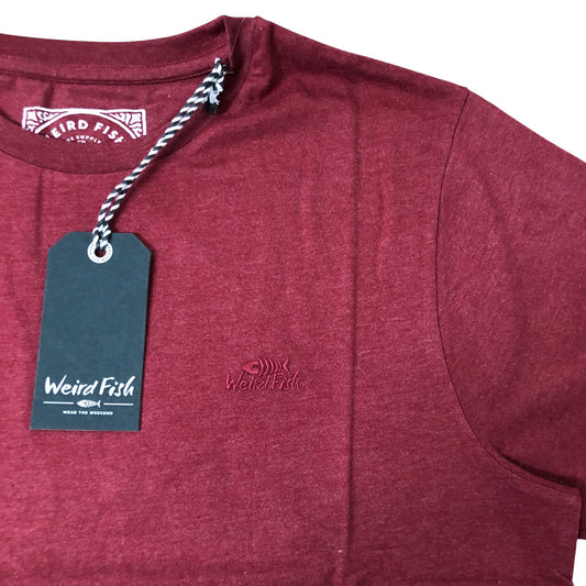 Weird Fish M Garnet T Shirt Men's Short Sleeve Cotton Blend Casual Wear