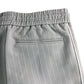 River Island Slim Fit Active Shorts XS Men's Grey Pinstripe Lightweight