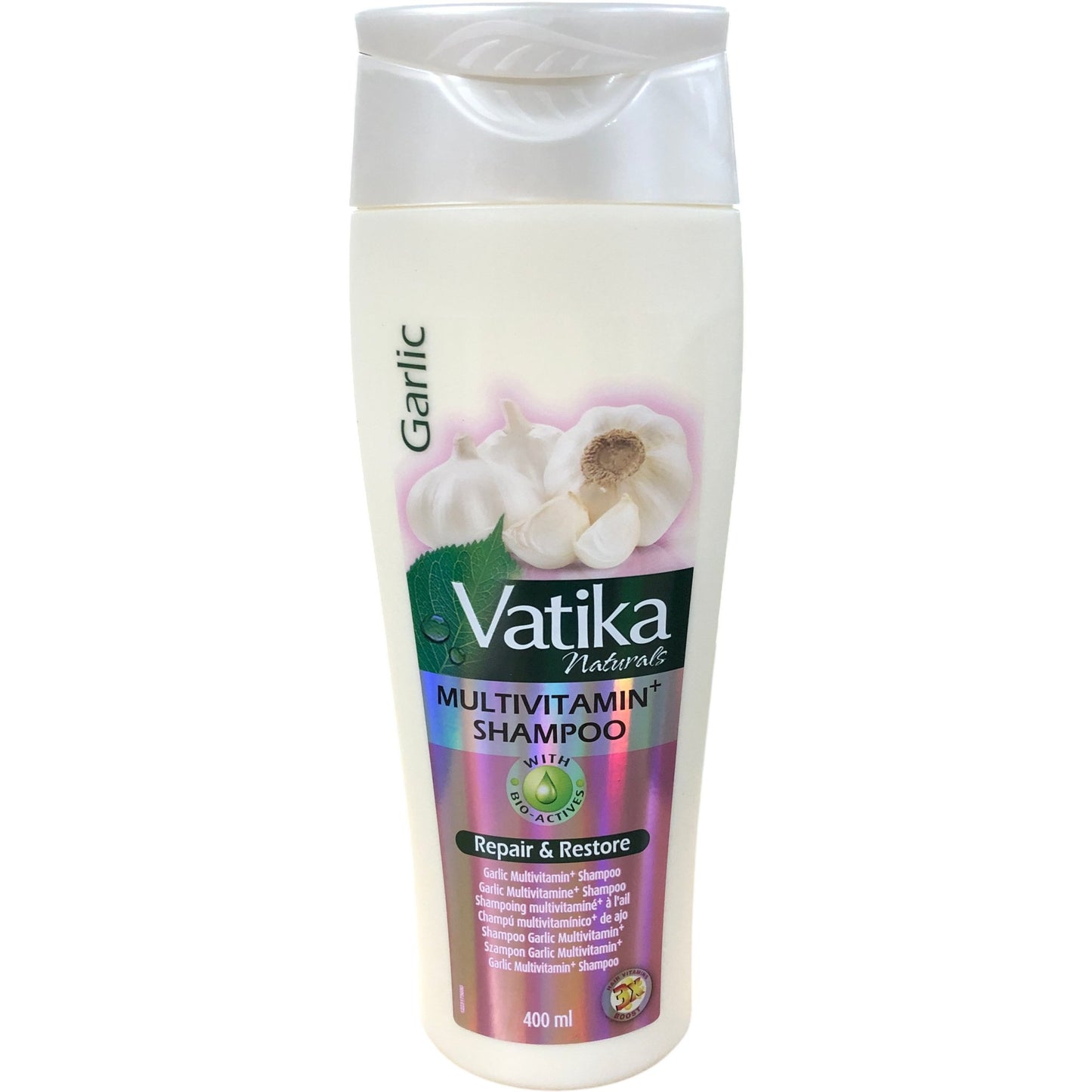 VATIKA Garlic Multivitamin Shampoo 400ml Repair And Restore Hair Care