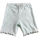 H&M Baby Shorts 12-18 Months Girls Mint Green Stretch Ribbed