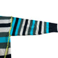 Ripple Jumper UK20 Women's Multi Stripe Knit Sweater Blue