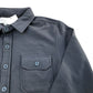 Onfire Long Sleeve Button Shirt Grey Size M