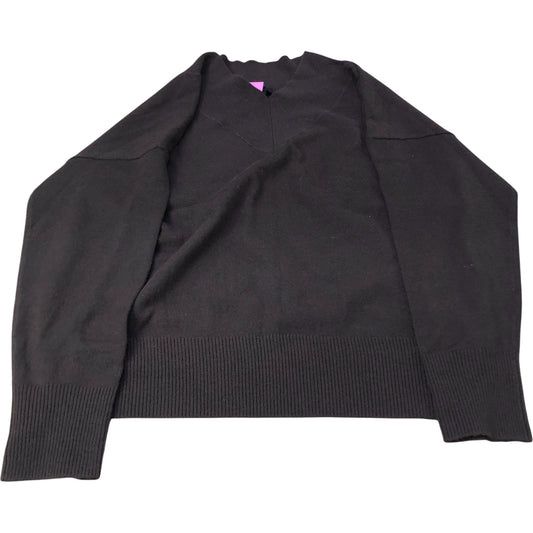 River Island Brown V Neck Sweater Women's Size 12 Medium Knit Long Sleeves