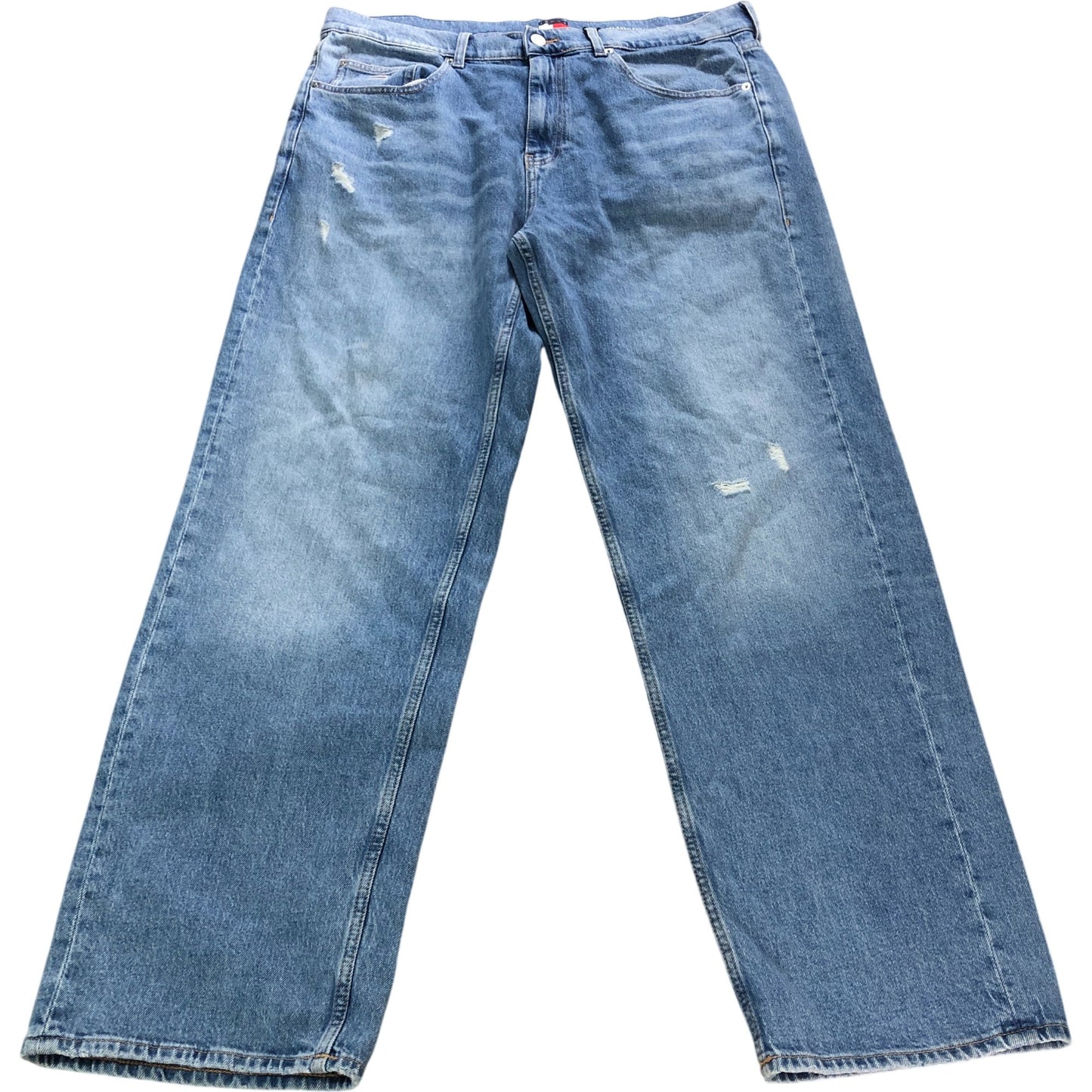 Tommy Jeans Relaxed Straight Jeans W36 L32 Men's Light Blue
