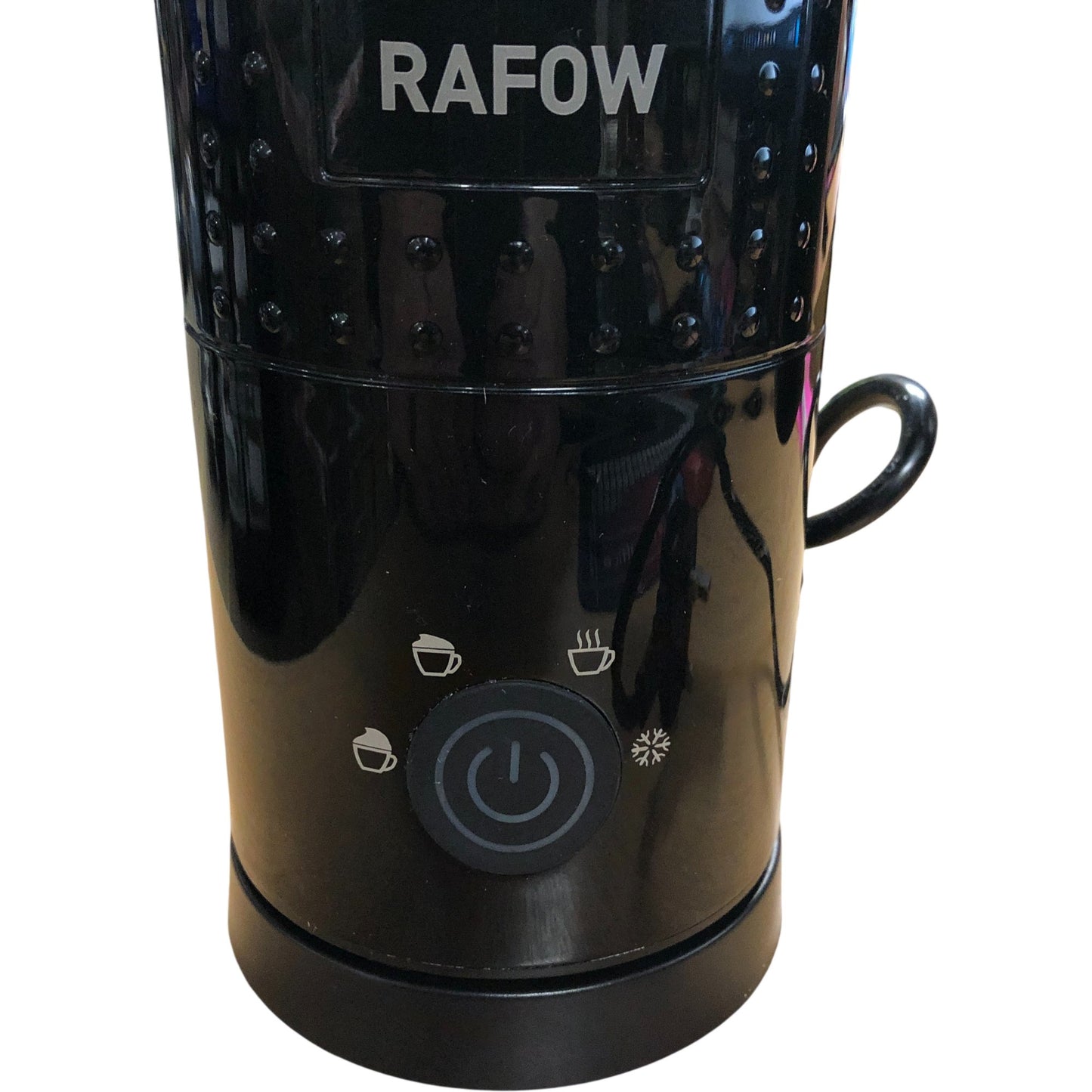 RAFOW Milk Frother N22-B 500W Electric Whisk for Latte Frothing and Heating