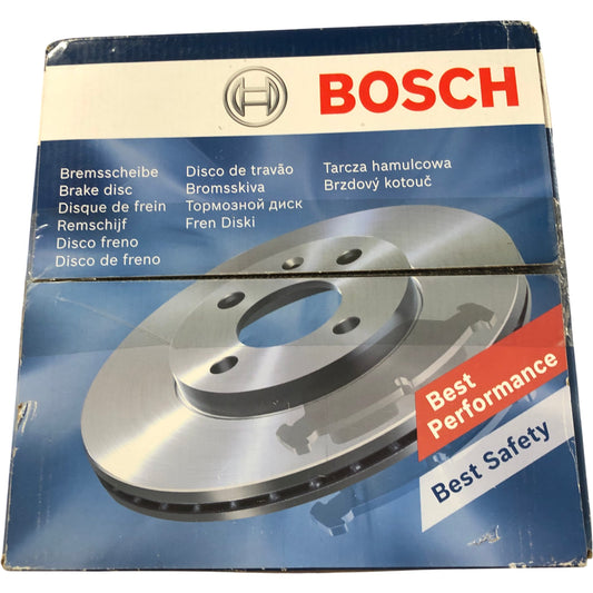 BOSCH BD753 Brake Discs Set of 2 Front Axle Best Performance Best Safety