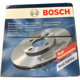 BOSCH BD753 Brake Discs Set of 2 Front Axle Best Performance Best Safety