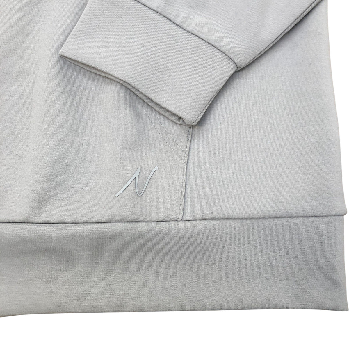 Nicce Pale Grey Hoodie Size XXL