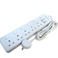 Bochlion Power Socket 3000W 5 Outlets USB Charging Ports Surge Protector