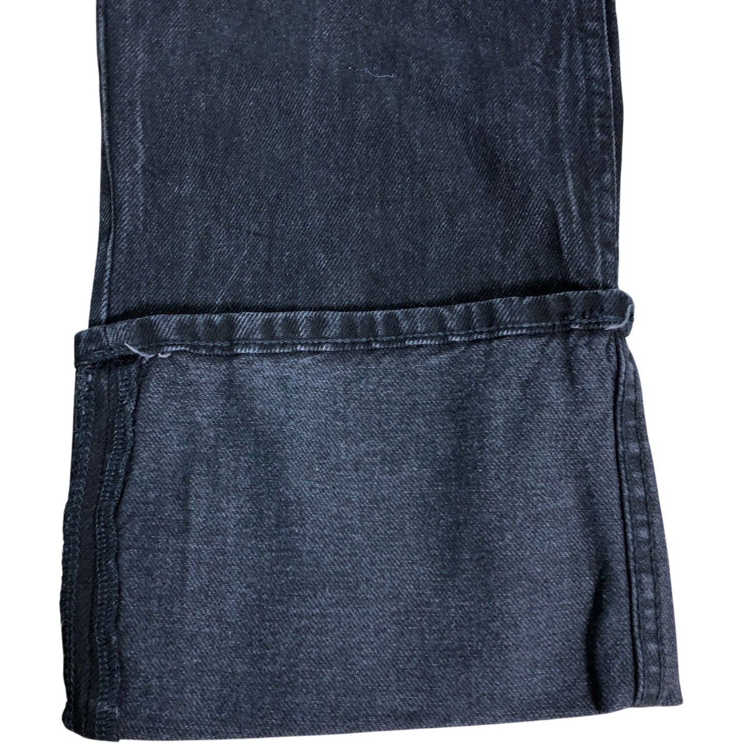 MNG Straight Jeans UK36 Women's Black Cotton Mid Waist Regular Fit Full Length