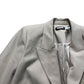 Cream Tailored Open Blazer Jacket Size 6