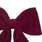 Big Red Velvet Door Bow Christmas Decoration Seasonal Décor 35"