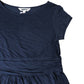 Boden Women's Casual Short Sleeve Dress Size 12 Navy Blue T-shirt Style