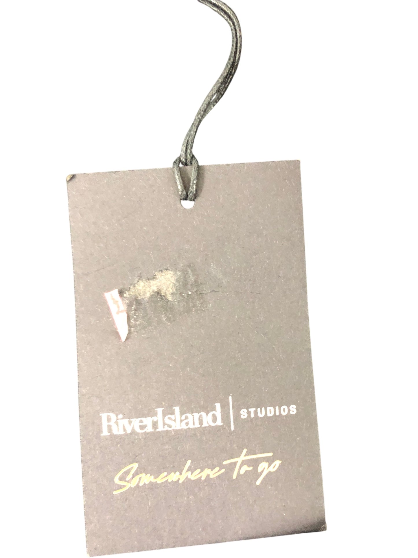 River Island Studio Black Shorts UK18 Women's Stylish High Waisted Fashion