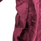 Women's Burgundy Long Sleeve Dress Elasticated Cuffs - Size 18