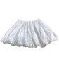 River Island White Eyelet Skirt UK6 Women's Cotton