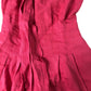 Red Jumpsuit Women's Sleeveless Tie Waist Wide Leg Size 8
