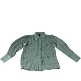 Branded Green Checked Shirt - Size 6
