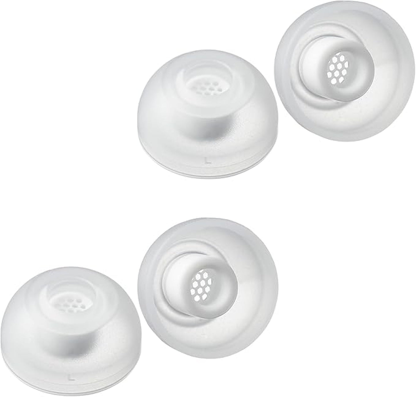 AZLA SednaEarfit MAX TWS 6 –Size SS Earbud Tips for Wireless Headphones White