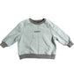 AllSaints Sage Sweatshirt 12-18 Months Unisex Kids Crew Neck Long Sleeves