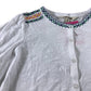 Boden White Embroidered Shirt - Size 12