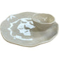 Dinnerware Set Grey Plate And Bowl Elegant Tableware Design