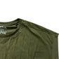 River Island Relaxed T-Shirt Size 6 Women's Olive Green Knot Front
