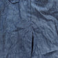 Baukjen Linen Blend Trousers UK Size 12 Women's Casual Blue Summer Style