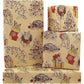 Vintage Themed Christmas Wrapping Paper Cats & Candy 12 Sheets