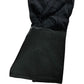 Branded Black Key Hole Ruched Midi Dress - Size 6