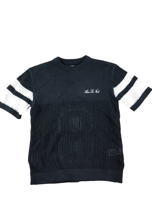 River Island Amé Le Nuit 8 Knitted Short Sleeve Jumper Size 7 8 Years Boys