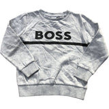 BOSS Kids Grey Sweatshirt 8 Years