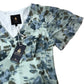 Crew Clothing Henley Royal Regatta Floral Dress Size 6 Short Sleeve Soft Green