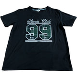 River Island Sports Club 99 T-Shirt UK7-8 Years Boys Black
