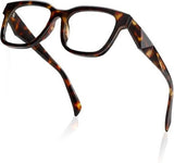 Kimorn Blue Light Glasses Women Men Tortoiseshell Cat Eye Frame Stylish Eyewear