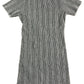 River Island Casual Dress Grey Marl UK9-10yrs Short Sleeve Knit Dress