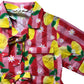 Girls 5-6 Years Pink Short Sleeve Kimono Top With Scrunchie