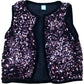 Kids Black & Pink Sequin Vest 3-4 Years