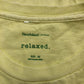 River Island Relaxed Locally Sourced T-Shirt XS Women's Yellow Kiwi Print