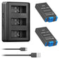 Newmowa Replacement Battery Charger For GoPro MAX Fast Charge Compatible