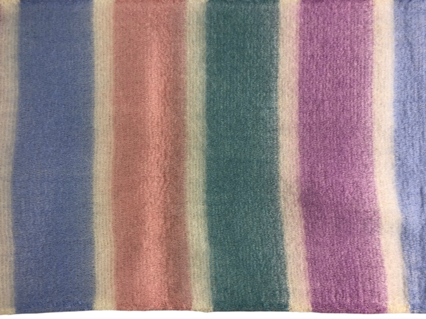 Striped Multicoloured Scarf One Size Women's Soft Warm Cozy Winter Accessory