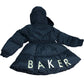 Baker By Ted Baker Puffer Jacket Age 7 Years Kids Black Faux Fur Hooded