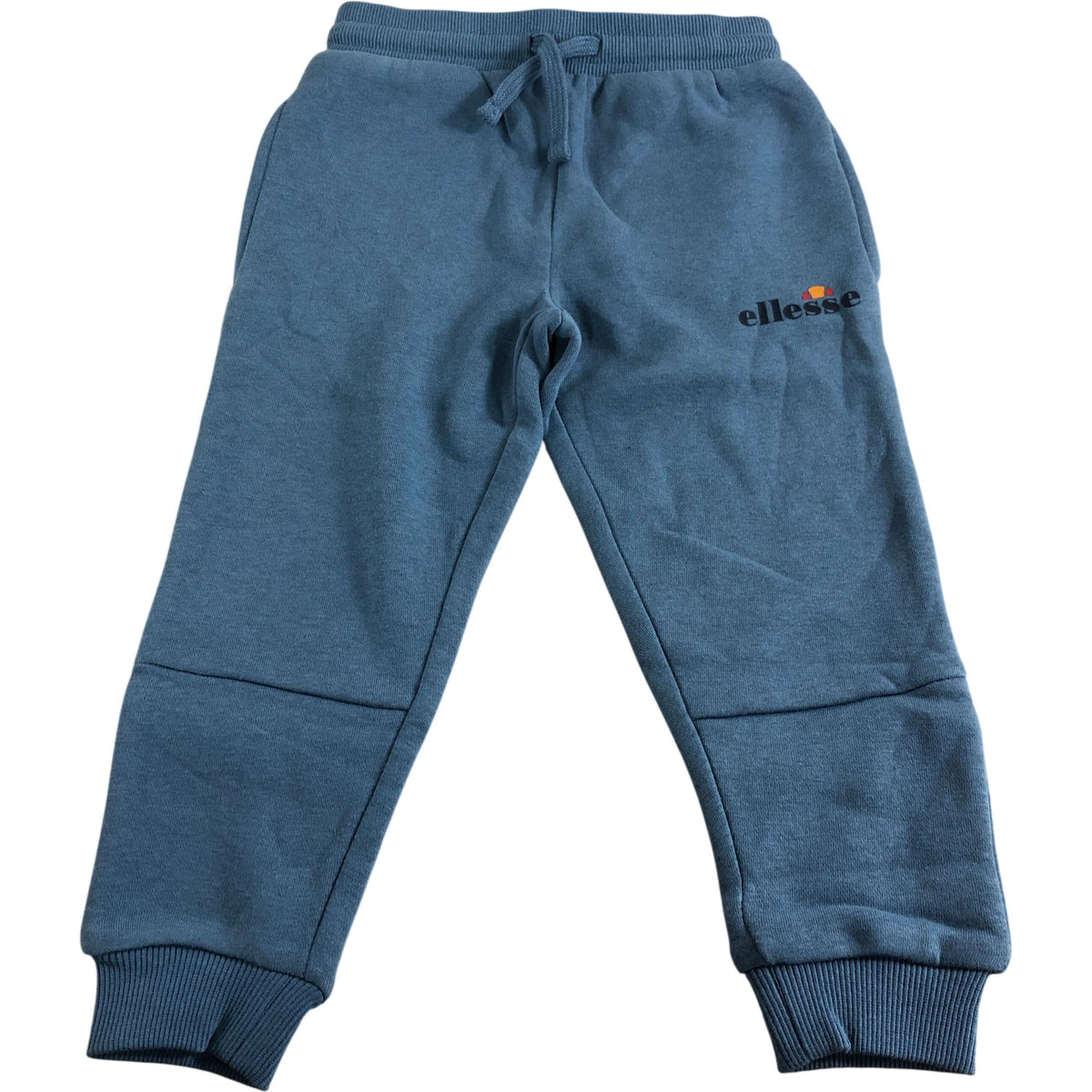 Ellesse Joggers 2-3 Years Kids Blue Cotton Blend Elastic Waist
