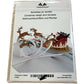 Hartensteler Pop-Up Christmas Card Santa and Reindeer