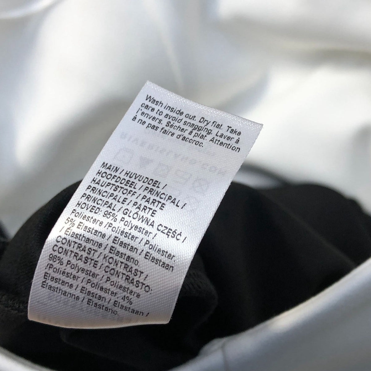 River Island Jumpsuit Black & White Flower Detail