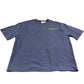 River Island Blue Essentialism 1974 Oversized Fit T-Shirt - Size Medium